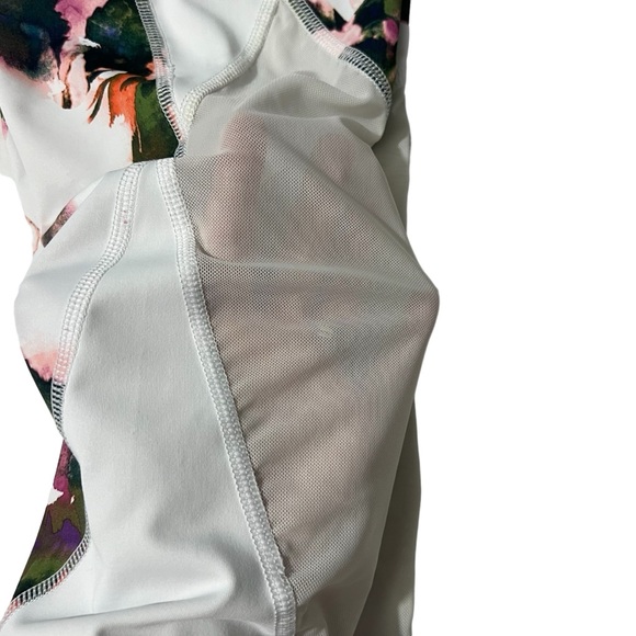 Apana - Womens Floral Leggins Sz. LG - Picture 7 of 8